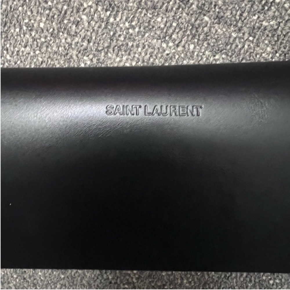 Saint Laurent Black Sunglasses Case only - Picture 2 of 4